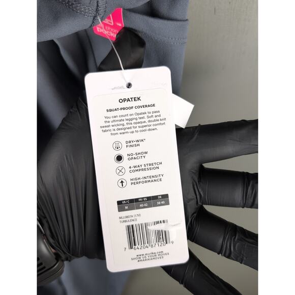 Marika Women’s Leggings Size M Gray 27” Opatek Squat-Proof with Phone Pocket NWT - Picture 5 of 8